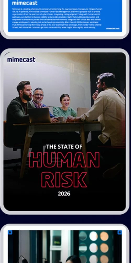 Mimecast State of Human Risk Mobile